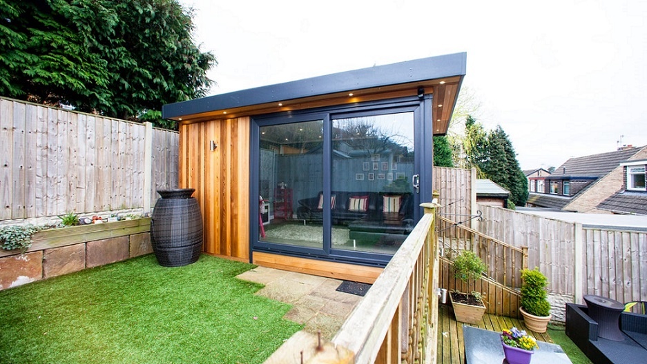 Small Living Room With Garden View